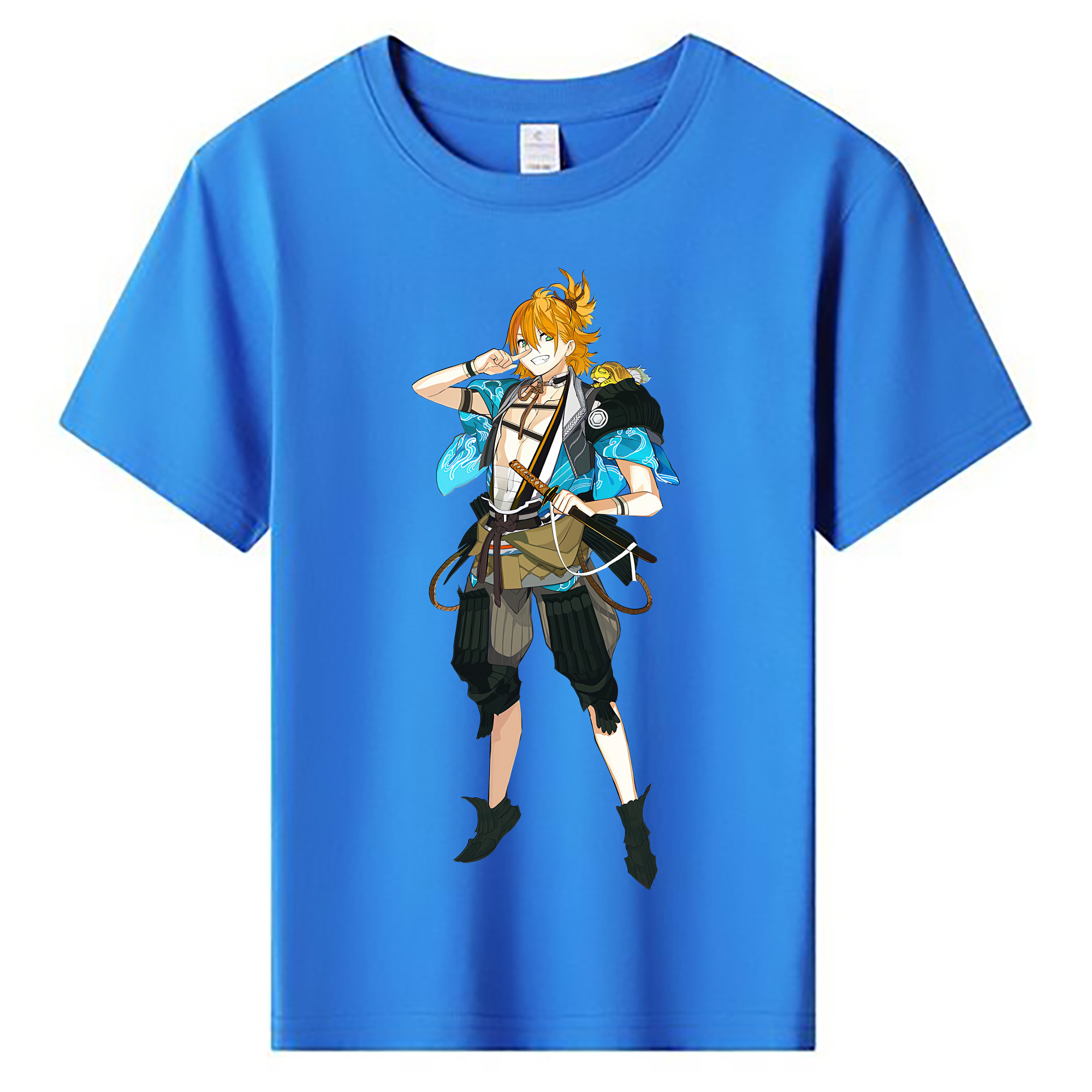 （画像用） 刀剣乱舞 Touken Ranbu 綿100％キッズTシャツ（フロントプリント）